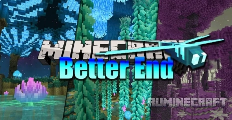 Мод Better End для Mineсraft 1.19.3 / 1.18.2