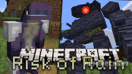 Мод Risk of Rain Mod для Mineсraft 1.19.4 / 1.16.5