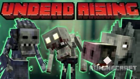 Мод Fish's Undead Rising для Mineсraft 1.16.5 / 1.12.2