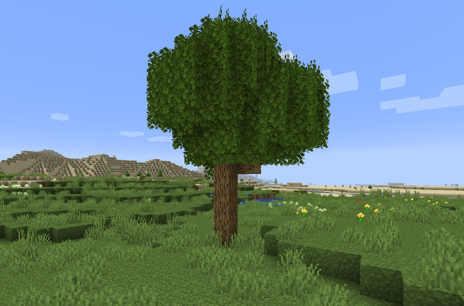 Fallen trees minecraft