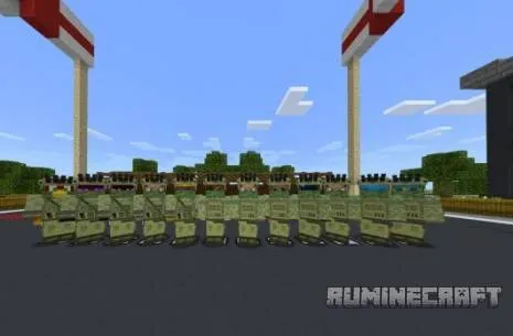 Мод S.R.R Uniforms для Minecraft PE (Bedrock) 1.17