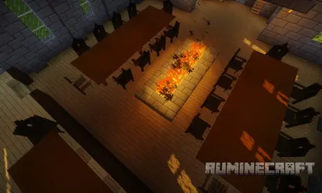 Внутри замка