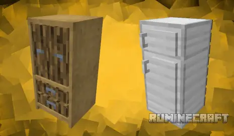 Шкаф и холодильник