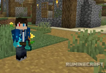 Маленький персонаж с модом Pehkui