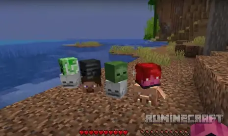 Новые возможности блоков-голов с модом Amendments