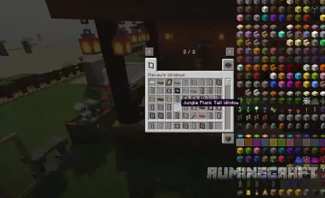 Предметы из мода Macaws Windows