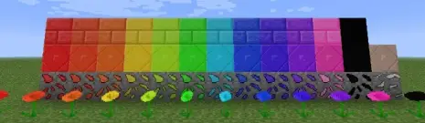 Цветные руды с модом Silent Lib