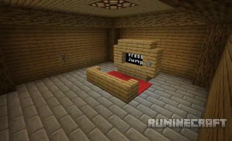 Деревянная комната с модом Pehkui