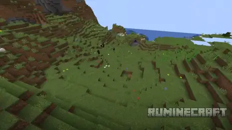 Лесной биом из мода Geophilic Biome Overhauls