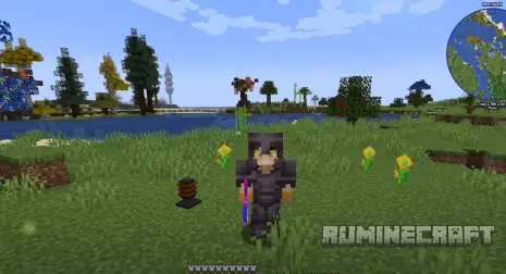 Магнит из мода Simple Magnets вид от третьего лица