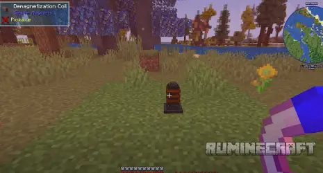 Блок из мода Simple Magnets