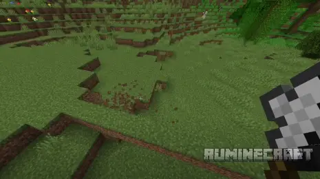 Процесс автоматической поломки блоков из мода Building Wands