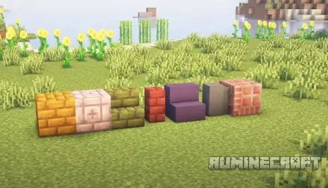 Новые блоки из мода Clayworks