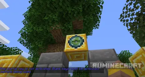 Процесс запуска портала из мода Dimension Stages