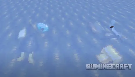 Оружие и броня подо льдом из мода Rare Ice