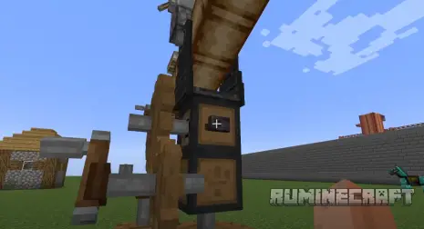 Механизм для выстрела пушки из мода Create Big Cannons