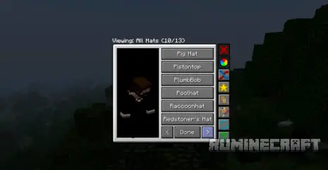 Процесс выбора шляпы из мода Hats