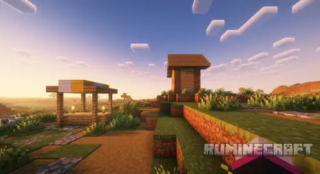 Процесс действия мода Village Spawn Point