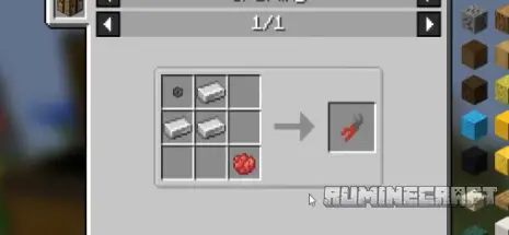 Крафт на инструмент из мода Pretty Pipes