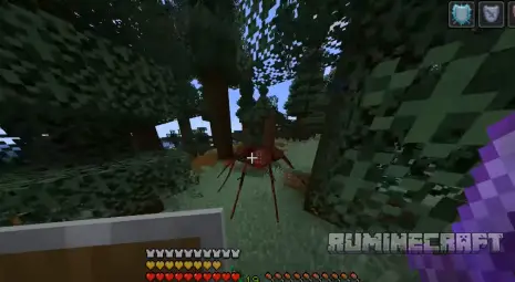 Большой паук из мода Arthropod Phobia Expansions