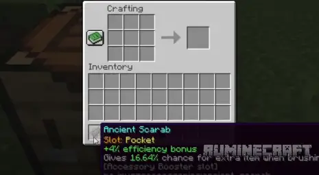 Жук скарабей с модом Majruszs Accessories