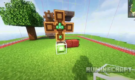 Внедрение блока в механизм из мода Create Chunkloading