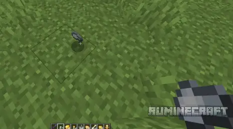 Процесс подбора предметов с модом Loot Journal