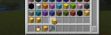 Виды блоков из мода Lucky Block