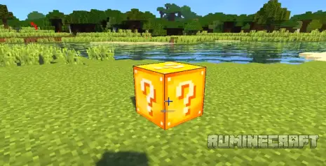 Лаки блок из мода Lucky Block