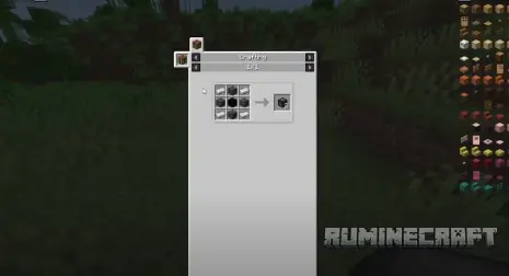 Крафт на блок из мода Wormhole