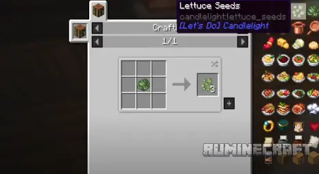 Крафт на семена капусты из мода Legacy Lets Do Candlelight