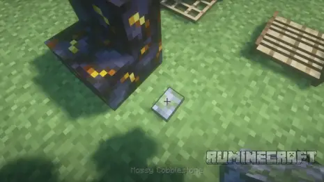 Смена материала кнопки из мода BlockCarpentry