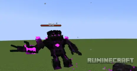 Огромный монстр из мода DawnCraft Mobs