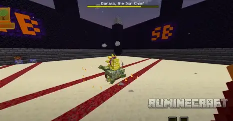 Солнечный моб из мода DawnCraft Mobs