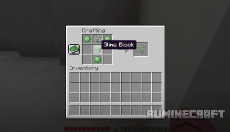 Крафт на рогатку из мода Useful Slime