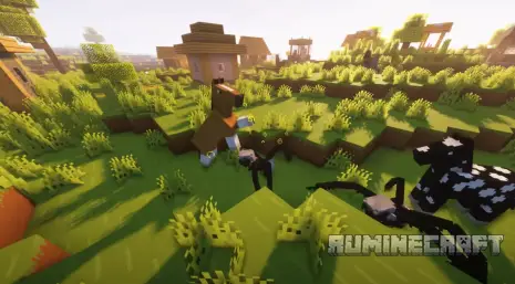 Новые пауки из мода Mutationcraft