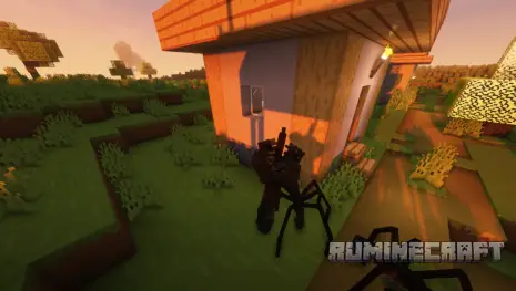 Новый мутировавший моб из мода Mutationcraft