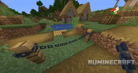 Забор с использованием цепи из мода Connectible Chains