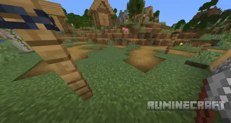 Возможность обрезать цепь из мода Connectible Chains ножницами