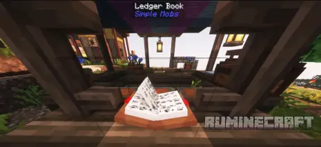 Книга из мода DawnCraft Tweaks