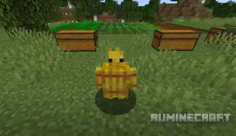Голем из мода Straw Golem Rebaled