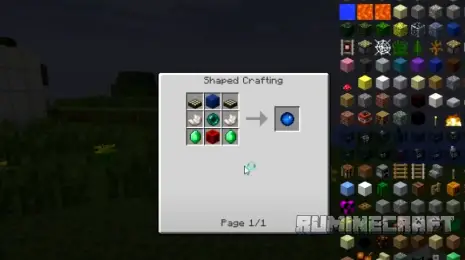 Крафт на ядро из мода Sync