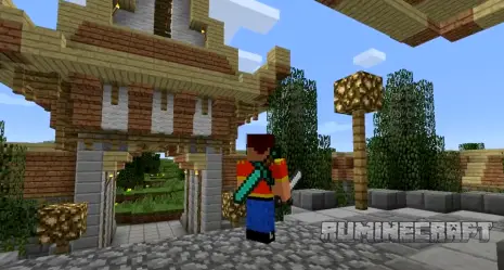 Меч на спине с модом Back Tools