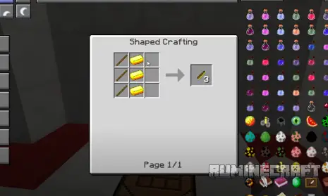 Крафт на золотую конечность для арбалета из мода Crossbowverhaul