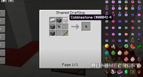 Крафт на наконечник для арбалета из мода Crossbowverhaul