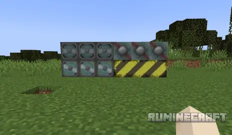 Блоки для создания механизмов из мода Chisel Chipped Integration