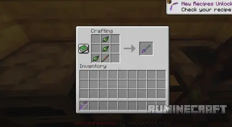 Крафт на саблю из мода Spartan Weaponry Twilight Forest