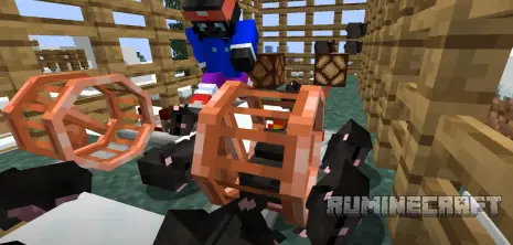 Загон с хомяками из мода Hamsters Plus