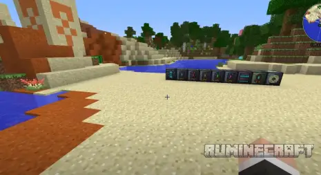 Новые блоки из мода QuantumFlux