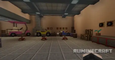 Некоторые машины из мода MrCrayfishs Vehicle